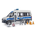 Mercedes-Benz Police Sprinter set with a figure and a light/sound module