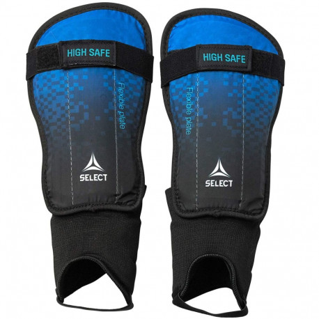 Ochraniacze piłkarskie Select High Safe czarno-niebieskie v23 17678 XS
