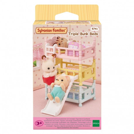 SYLVANIAN FAMILIES mängukomplekt Kolmene narivoodi