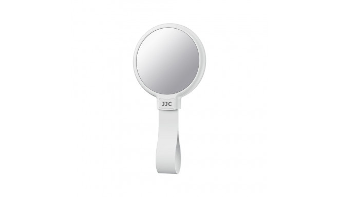 JJC MS MR1 Magnetic Makeup Mirror Phone Ring White