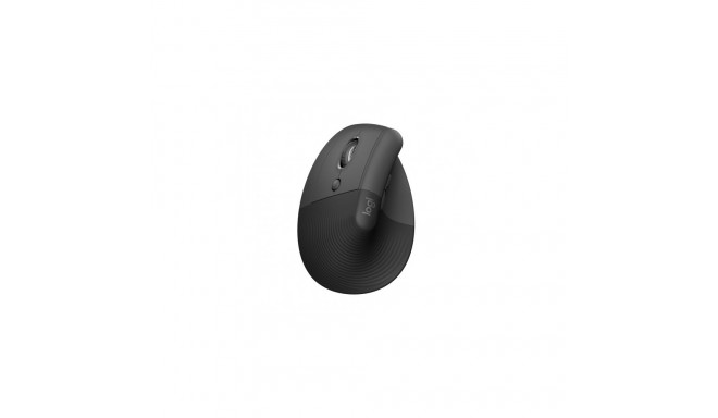 Logitech LIFT Left Wireless Mouse, RF Wireless + Bluetooth, 4000 DPI, Graphite