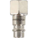 Szybkozłączka męska, gwint wewnętrzny 1/4", proline