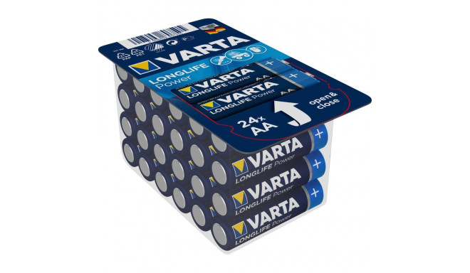 24x patarei R-06 LR6 AA 1,5V alkaalne Varta Longlife Power
