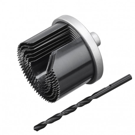 Otwornica hcs puidu jaoks komplekt fi=25/32/38/45/50/56/62 mm