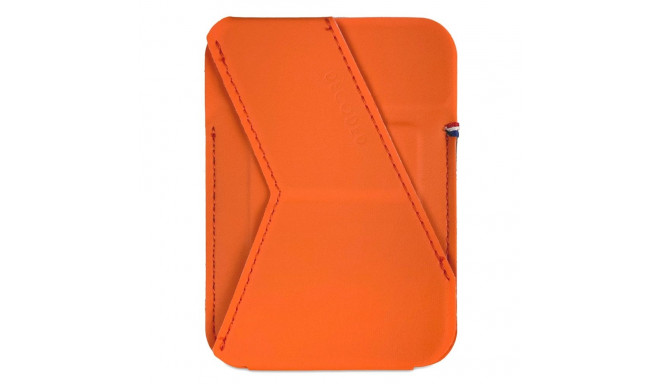 Decoded Silicone MagSafe Card Stand Sleeve Apricot Crush