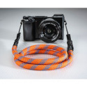 Hama Camera Strap  Braid 120 orange/blue