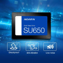 ADATA SATA SSD SU650         1TB SATA III 6.0 R/W 520/450