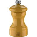 Peugeot Bistro pepper mill 10 cm yellow saffron painted wood