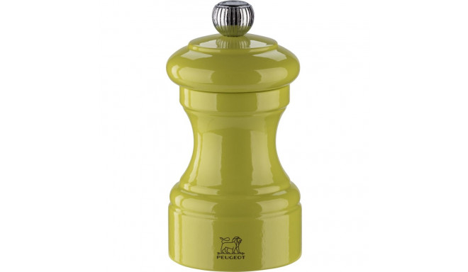 Peugeot Bistro salt mill 10 cm pistachio lacquered wood