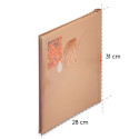 Hama  Singo II  20 Pages 28x31 self-adhesive Terracotta 7638