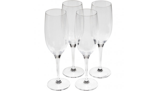 Alessi Mami-XL Set of 4 Champagne Flute gls. SG119/9S4