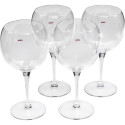 Alessi Mami-XL Set of 4 glasses for red wine SG119/0S4