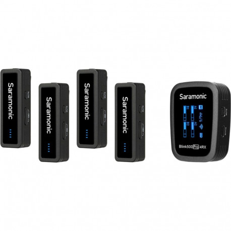 Saramonic mikrofonisüsteem Blink 500 ProX B8 neljale inimesele juhtmevaba 2.4GHz sisseehitatud salve