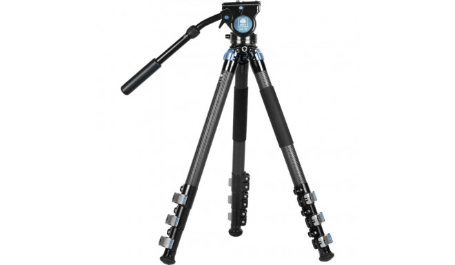 Sirui Carbon Fiber Tripod Kit with VideoHead L-324F + VH-10