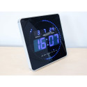 Wall clock UNILUX Flo LED  digital black