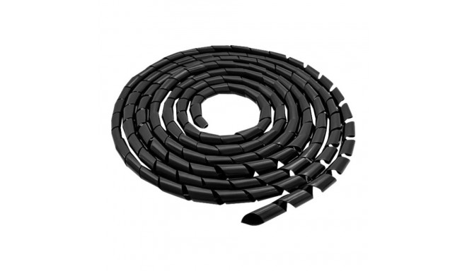 QOLTEC 52250 Qoltec Cable organizer 6mm 10m Black