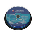 VERBATIM CD-R 80 min. / 700MB 52x 10-pack spindle DataLife Plus extra protection surface