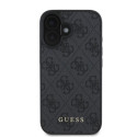 Guess GUHCP16SG4GFGR iPhone 16 6.1" black/black hardcase 4G Classic