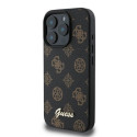 Guess GUHMP16LPGPYSK iPhone 16 Pro 6.3" black/black hardcase Peony Script MagSafe