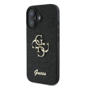 Guess GUHCP16MHG4SGK iPhone 16 Plus 6.7" black/black hardcase Fixed Glitter Big 4G