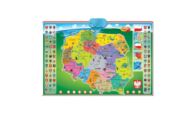 Dumel interaktiivne Poola kaart DG 61171