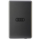 Audi Induction Powerbank 15W 5000mAh gray/gray Big Logo MagSafe AU-MWPB5000-GT/D1-GY
