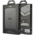 Audi Induction Powerbank 15W 5000mAh gray/gray Big Logo MagSafe AU-MWPB5000-GT/D1-GY
