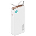 USAMS Powerbank with retractable USB-C Retractable cable 10000 mAh PD 20W Fast Charge XY Series whit