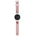 Hello Kitty Universal Strap HKUWLSCHBLP Silicone Kitty Head pink/pink strap 22mm