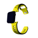 3MK Silicone Watch Strap yellow/yellow for Apple Watch 42/44/45/49mm