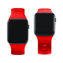 3MK Silicone Watch Strap red/red for Apple Watch 42/44/45/49mm