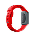 3MK Silicone Watch Strap red/red for Apple Watch 42/44/45/49mm