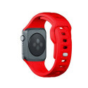 3MK Silicone Watch Strap red/red for Apple Watch 42/44/45/49mm