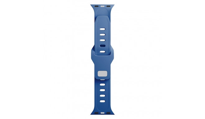 3MK Silicone Watch Strap Blue/Blue for Apple Watch 42/44/45/49mm