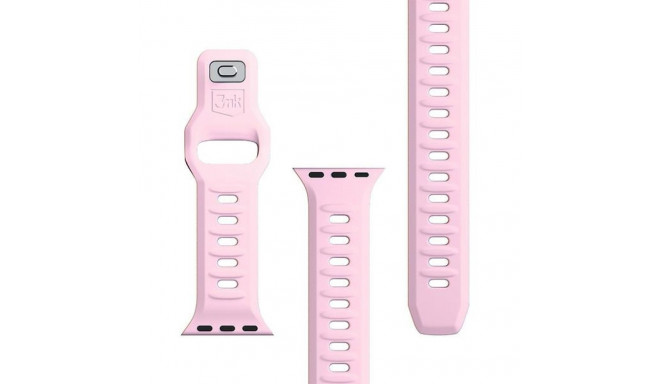 3MK Silicone Watch Strap pink/powder pink for Apple Watch 38/40/41mm