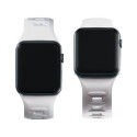 3MK Silicone Watch Strap white/white for Apple Watch 38/40/41mm