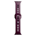 3MK Silicone Watch Strap dark purple /mulberry for Apple Watch 38/40/41mm