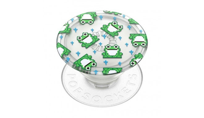 Popsockets PlantCore Grip 8 Bit Frogs 806485 Phone Grip and Stand