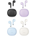 USAMS Bluetooth 5.3 TWS Rhymbo Series headphones wireless purple/purple BHUYO04 (US-YO17)