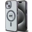 Karl Lagerfeld KLHMP15SHKHNOTK iPhone 15 / 14 / 13 6.1" transparent hardcase IML Karl`s Head MagSafe Karl Lagerfeld KLHMP15SHKHNOTK iPhone 15 / 14 / 13 6.1" transparent hardcase IML Karl`s Head MagSafe
