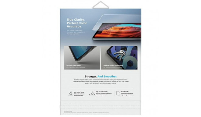 UNIQ Optix läbipaistev iPad Pro 13" (2024) karastatud klaas aplikaatoriga