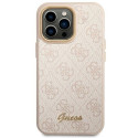 Guess GUHCP14LHG4SHP iPhone 14 Pro 6.1" pink/pink hard case 4G Vintage Gold Logo Guess GUHCP14LHG4SHP iPhone 14 Pro 6.1" pink/pink hard case 4G Vintage Gold Logo
