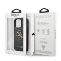 Guess GUHCP13L4GMGGR iPhone 13 Pro / 13 6.1" gray/gray hardcase 4G Big Metal Logo