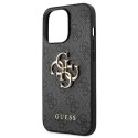 Guess GUHCP13L4GMGGR iPhone 13 Pro / 13 6.1" gray/gray hardcase 4G Big Metal Logo