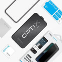 UNIQ Optix Privacy iPhone 15 Pro Max 6.7" privacy tempered glass with applicator