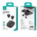 USAMS Bluetooth 5.3 TWS ID Series headphones wireless black/black BHUID01 (ID25)