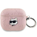 Karl Lagerfeld KLA3PGCHPP AirPods 3 cover pink/pink Monogram Choupette Head