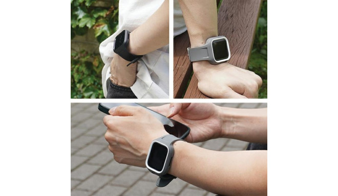 Araree Duple Pro AppleWatch 44/45mm Case with Strap White AR70-01866B