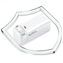 USAMS Powerbank with retractable USB-C Retractable cable 18000 mAh PD45W Fast Charge XMF Series whit