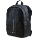 BMW backpack BMBP15COMSCAKL 16" black/black Carbon Blue Stripes